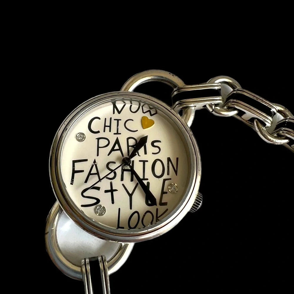 Brighton FASHIONISTA Watch Paris Fashion Style Chic Crystals Bold New battery